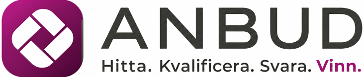ANBUD — Hitta. Kvalificera. Svara. Vinn.